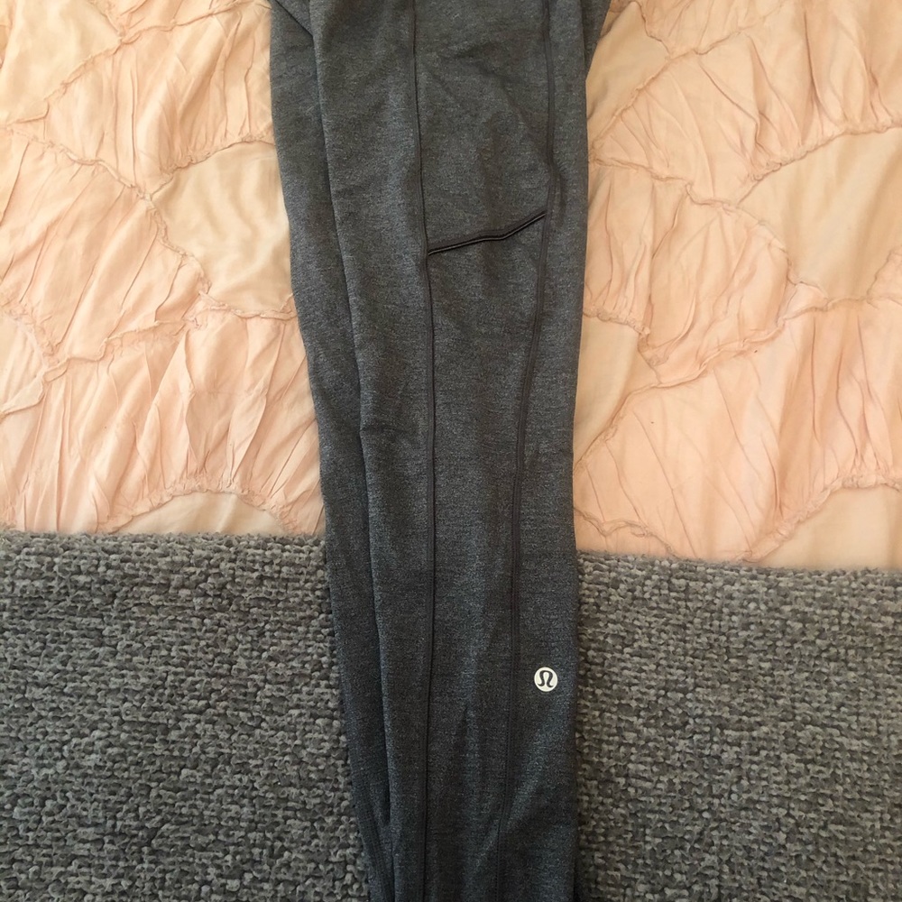lulu lemon grey leggings